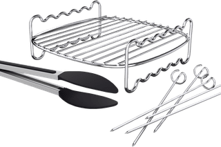 Philips Airfryer HD9920/00 Dubbellaagse kookset