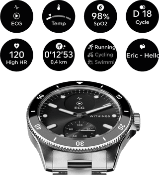 Withings Scanwatch Nova Zwart