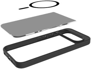 Just in Case Google Pixel 11 Pro XL / 10 Pro XL Back Cover met Magneet Zwart