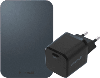 BlueBuilt Wireless Power Bank with MagSafe Magnet 5000mAh + Charger 30W Black