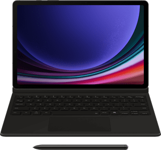 Samsung Galaxy Tab S9/S9 FE/S10 FE/S10 Lite Toetsenbord Hoes QWERTY Zwart