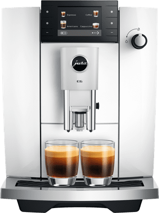 JURA E6 Piano White (ED)