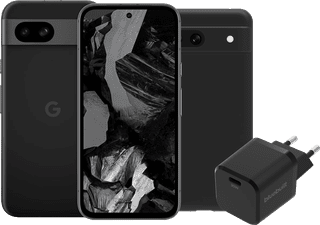 Google Pixel 8a 128GB Zwart 5G + Accessoirepakket