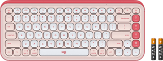 Logitech Pop Icon Keys Pink