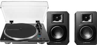 Audio Technica AT-LP70xBT Zwart + Audio-Technica ATH-SP3X Zw