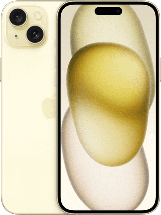 Refurbished iPhone 15 Plus 128GB Geel (Licht gebruikt)