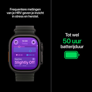 Apple Watch Ultra 4 Cellular 49mm Zwart Alpine Band L