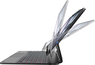 BlueBuilt Apple iPad Air (2026/2025/2024) 13 inch Toetsenbord Hoes QWERTY Zwart