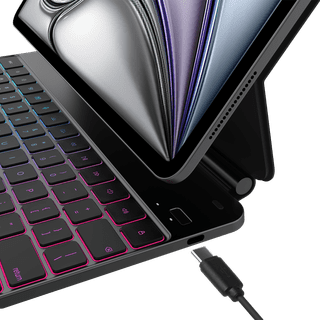 BlueBuilt Apple iPad Air (2026/2025/2024) 13 inch Toetsenbord Hoes QWERTY Zwart