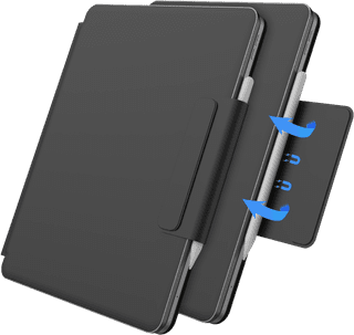 BlueBuilt Apple iPad Air (2026/2025/2024) 13 inch Toetsenbord Hoes QWERTY Zwart