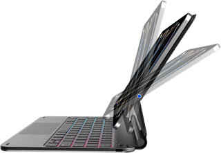 BlueBuilt Apple iPad Pro (2025/2024) 11 inch Toetsenbord Hoes QWERTY Zwart