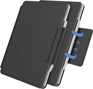 BlueBuilt Apple iPad Pro (2025/2024) 13 inch Toetsenbord Hoes QWERTY Zwart