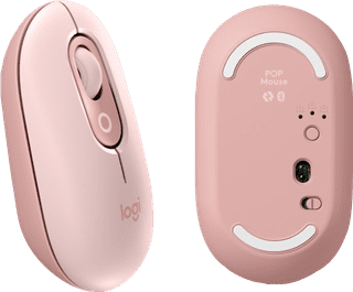 Logitech Pop Draadloze Muis Roze