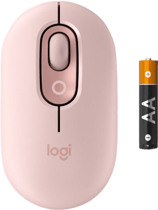 Logitech Pop Draadloze Muis Roze