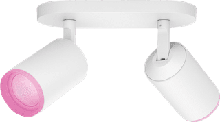 Philips Hue Fugato Opbouwspot White and Color - Wit - 2-spots