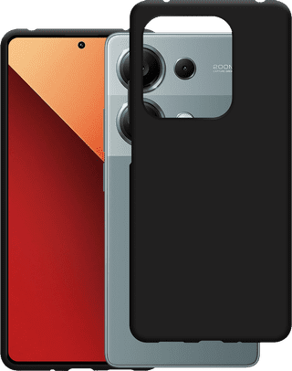 Just in Case Soft Design POCO M6 Back Cover Zwart