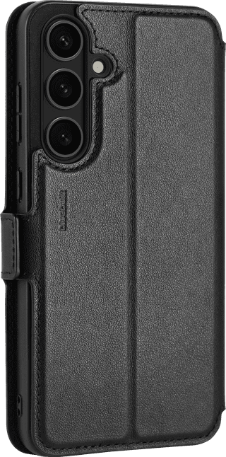 BlueBuilt Book Case Samsung Galaxy S24 FE Leather Black