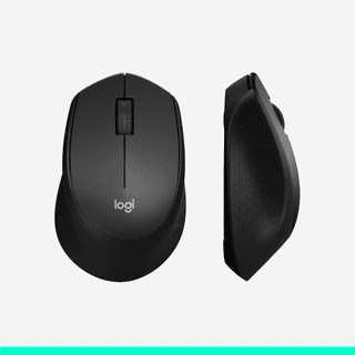 Logitech M330 Silent Plus Draadloze Muis Zwart