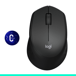 Logitech M330 Silent Plus Draadloze Muis Zwart