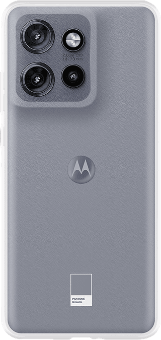 Just in Case Soft Design Motorola Edge 50 Neo Back Cover Transparant