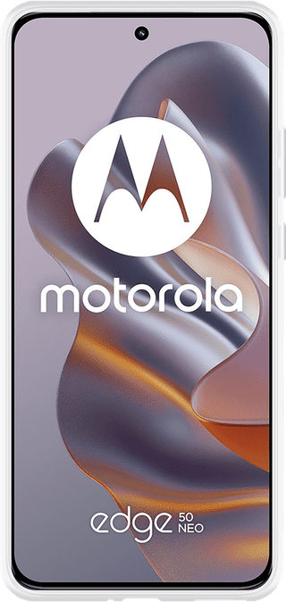Just in Case Soft Design Motorola Edge 50 Neo Back Cover Transparant