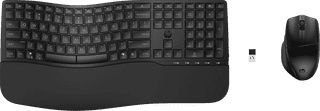 HP 680 Comfort Dual-Mode Keyboard and Mouse Combo-QWERTY- ISO layout