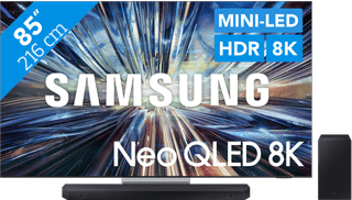 Samsung Neo QLED 8K 85QN900D (2024) + Samsung HW-Q60C (2023)