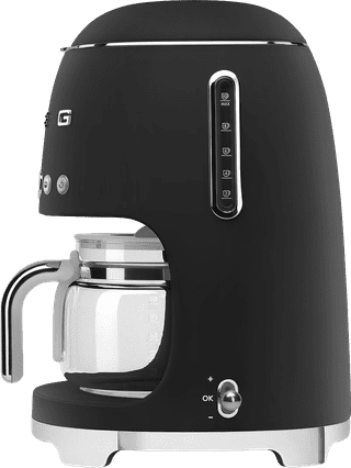 Smeg DCF02BLMEU Mat Zwart