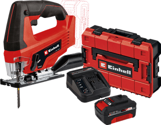 Einhell TC-JS 18 Li Solo 4,0 Ah Accu E-Case S-F Starterspakket