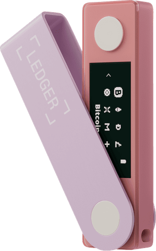 Ledger Nano X Pastel Pink