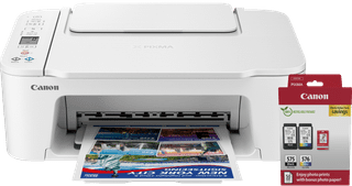 Canon PIXMA TS3751i + 1 set extra cartridges + fotopapier
