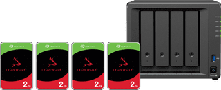 Synology DS425+ + Seagate Ironwolf 2TB 4-Pack