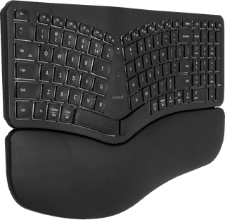 BlueBuilt Draadloos Ergonomisch Bluetooth Toetsenbord QWERTY
