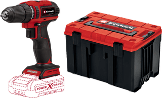 Einhell TE-CD 18/40 Li BL Solo (zonder accu) + Einhell E-Case M