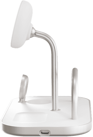 Zens 4-in-1 MagSafe met Qi2 Draadloze Oplader 15W met Standaard, Watch Stand en iPad Stand