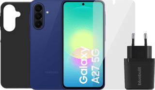 Samsung Galaxy A27 128GB Blauw 5G + Compleet Accessoirepakke