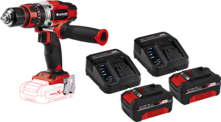Einhell TE-CD 18/48 Li-i Solo 4.0Ah Battery (2x) Starter Kit