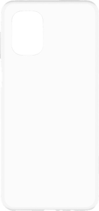 Just in Case Soft Design Motorola Moto G55 Back Cover Transparant