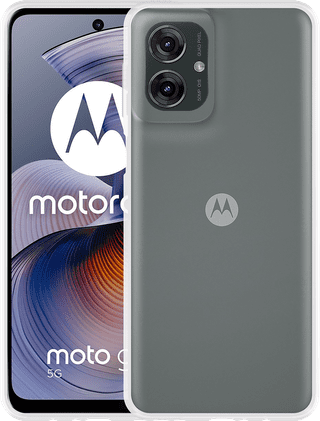 Just in Case Soft Design Motorola Moto G75 Back Cover Transparant