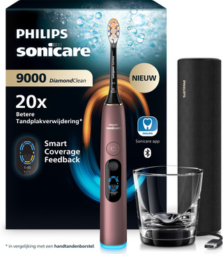 Philips Sonicare Series 9000 HX9213/85 Roze