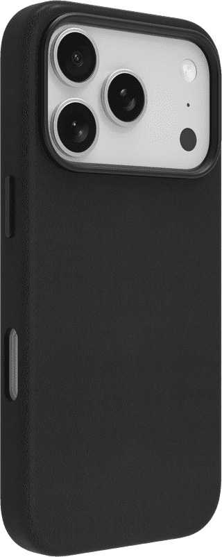 BlueBuilt Back Cover with MagSafe iPhone 18 Pro Leather Black