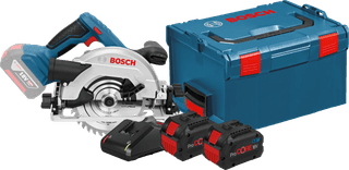 Bosch Professional GKS 18V-57 G 8,0 Ah ProCORE Accu (2x) Starterspakket