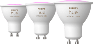 Philips Hue White and Color GU10 3-pack