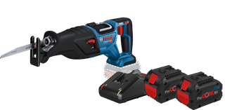 Bosch Professional GSA 18V-28 8,0 Ah ProCORE Accu (2x) Starterspakket