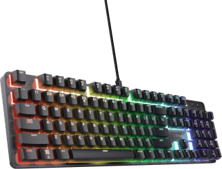 Trust GXT 871 Zora Mechanisch Gaming Toetsenbord Qwerty