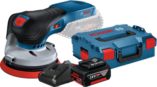 Bosch Professional GEX 18V-125 5.0Ah GBA Battery Starter Kit