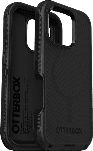 OtterBox Defender Apple iPhone 16 Pro Back Cover Zwart met MagSafe