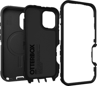 OtterBox Defender Apple iPhone 16 Back Cover Black