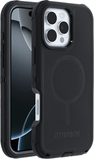 OtterBox Defender Apple iPhone 16 Pro Max Back Cover Zwart met MagSafe