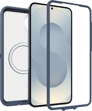 OtterBox Defender Samsung Galaxy S26 Plus Back Cover met Magneet Transparant Blauwe Rand